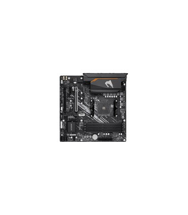 Gigabyte B550M AORUS ELITE 1.0 Processor family AMD, Processor socket AM4, DDR4 DIMM, Memory slots 4, Number of SATA connectors
