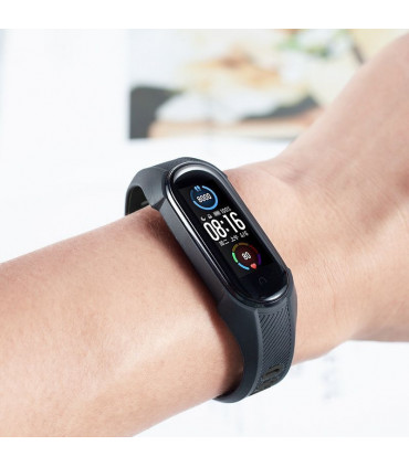 Tech-Protect kellarihm Armour Xiaomi Mi Band 7, must