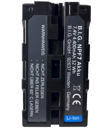 BIG aku Sony NP-F750 4400mAh (427706)