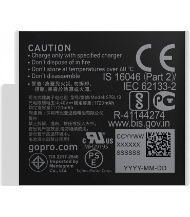 GoPro HERO9/10/11/12 Black Enduro aku