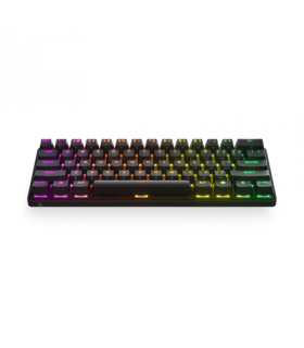 SteelSeries Gaming Keyboard Apex Pro Mini, RGB LED light, US, Black, Wireless
