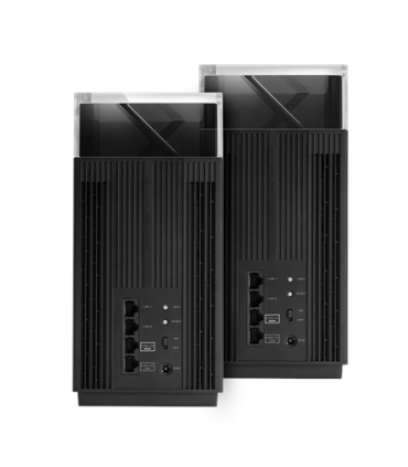 Asus Wireless Wifi 6E Tri-band Gigabit Router ZenWiFi Pro ET12 (2-Pack) 802.11ax, 1148+4804+4804 Mbit/s, 10/100/1000/11000 Mbit/