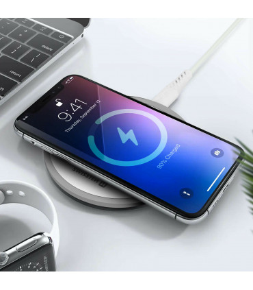 Swissten juhtmevaba laadija 15W, valge