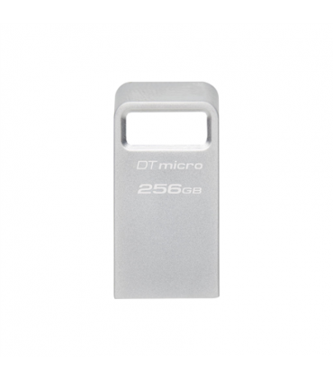 Kingston USB 3.2 Flash Drive  DataTraveler micro 256 GB, USB 3.2, Silver