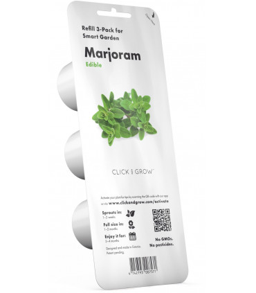 Click & Grow Smart Garden refill Majoraan 3tk