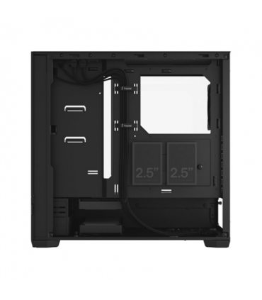 Fractal Design Pop Air Black TG Clear Tint, ATX, mATX, Mini ITX, Power supply included No