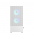 Fractal Design Pop Air RGB White TG Clear Tint, ATX, mATX, Mini ITX, Power supply included No