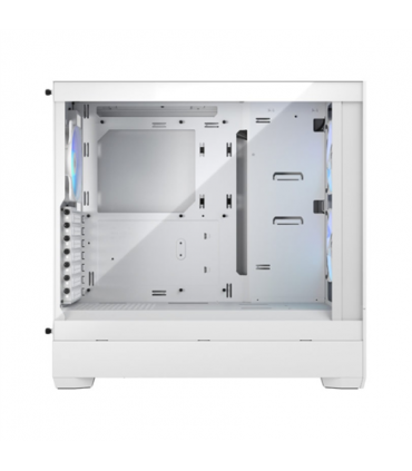 Fractal Design Pop Air RGB White TG Clear Tint, ATX, mATX, Mini ITX, Power supply included No