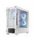 Fractal Design Pop Air RGB White TG Clear Tint, ATX, mATX, Mini ITX, Power supply included No
