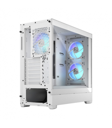 Fractal Design Pop Air RGB White TG Clear Tint, ATX, mATX, Mini ITX, Power supply included No