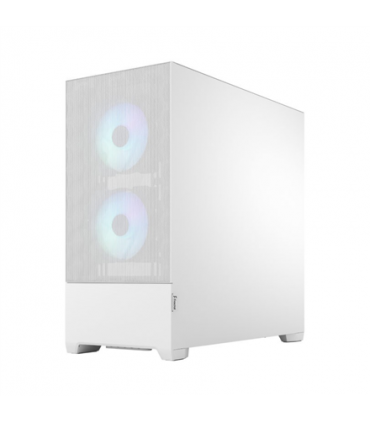 Fractal Design Pop Air RGB White TG Clear Tint, ATX, mATX, Mini ITX, Power supply included No