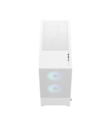 Fractal Design Pop Air RGB White TG Clear Tint, ATX, mATX, Mini ITX, Power supply included No