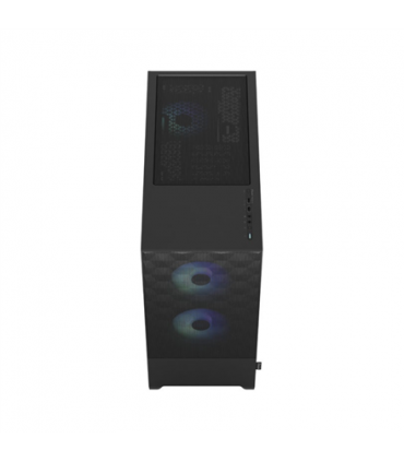 Fractal Design op Air RGB Black TG Clear Tint, ATX, mATX, Mini ITX, Power supply included No