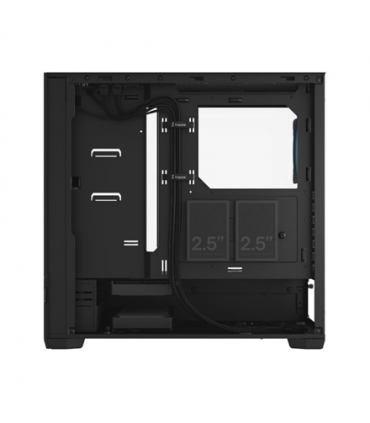 Fractal Design op Air RGB Black TG Clear Tint, ATX, mATX, Mini ITX, Power supply included No