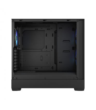 Fractal Design op Air RGB Black TG Clear Tint, ATX, mATX, Mini ITX, Power supply included No