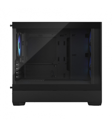 Fractal Design Pop Mini Air RGB   Black TG Clear Tint, mATX, Mini ITX, Power supply included No