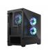 Fractal Design Pop Mini Air RGB   Black TG Clear Tint, mATX, Mini ITX, Power supply included No