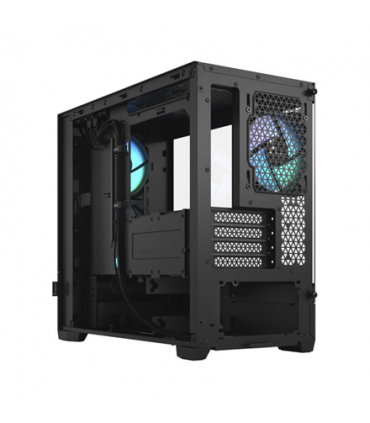 Fractal Design Pop Mini Air RGB   Black TG Clear Tint, mATX, Mini ITX, Power supply included No