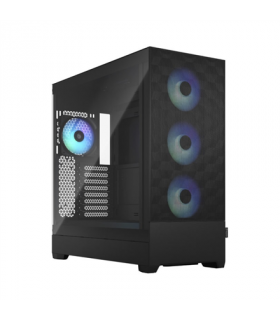 Fractal Design Pop XL Air RGB Black TG Clear Tint, E-ATX up to 280 mm, ATX , mATX, Mini ITX, Power supply included No