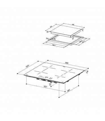 Faber FCH 64 BK KL induktsioon