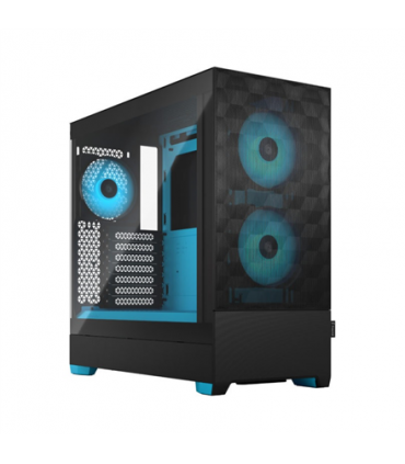 Fractal Design Pop Air RGB Cyan Core TG Clear Tint
