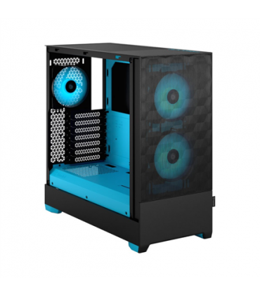 Fractal Design Pop Air RGB Cyan Core TG Clear Tint