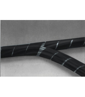 Nedis kaablirüüs must spiraal 10m 