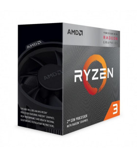 CPU|AMD|Ryzen 3|3200G|3600 MHz|Cores 4|4MB|Socket SAM4|65 Watts|GPU Radeon Vega 8|BOX|YD3200C5FHBOX