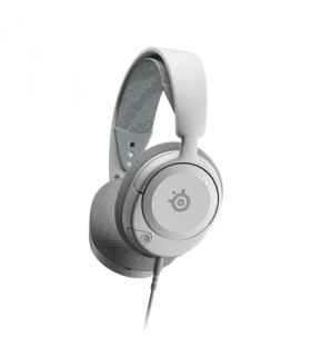 SteelSeries Gaming Headset Arctis Nova 1P Over-Ear, Built-in microphone, White, Noice canceling