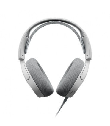 SteelSeries Gaming Headset Arctis Nova 1P Over-Ear, Built-in microphone, White, Noice canceling