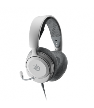 SteelSeries Gaming Headset Arctis Nova 1P Over-Ear, Built-in microphone, White, Noice canceling