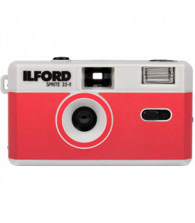Ilford Sprite 35-II, hõbedane/punane