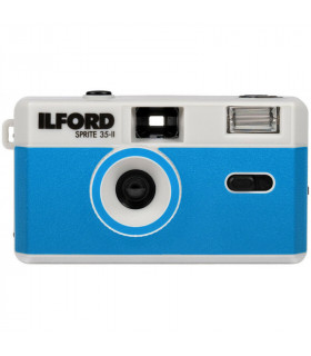 Ilford Sprite 35-II, hõbedane/sinine