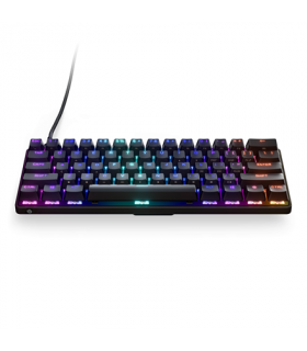 SteelSeries Gaming Keyboard Apex 9 Mini, RGB LED light, US, Black, Wired