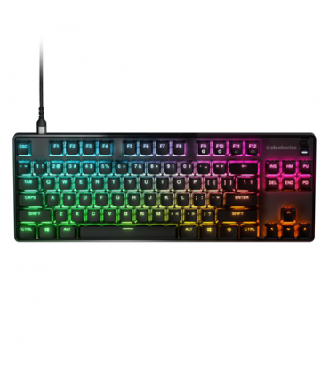 SteelSeries Gaming Keyboard Apex 9 TKL, RGB LED light, US, Black, Wired