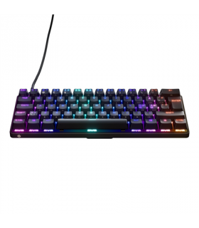 SteelSeries Gaming Keyboard Apex 9 Mini, RGB LED light, NOR, Black, Wired
