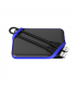 Silicon Power Portable Hard Drive ARMOR A62 GAME 2000 GB,  USB 3.2 Gen1, Black/Blue