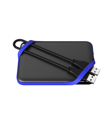 Silicon Power Portable Hard Drive ARMOR A62 GAME 2000 GB,  USB 3.2 Gen1, Black/Blue