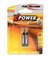 Ansmann X-Power LR8 AAAA 2tk