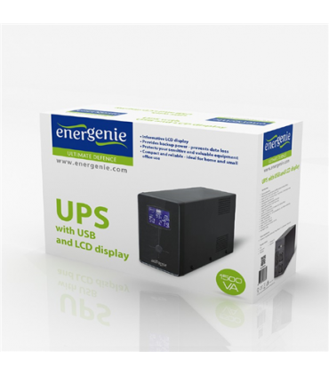 EnerGenie UPS with USB and LCD display EG-UPS-035 2000 VA