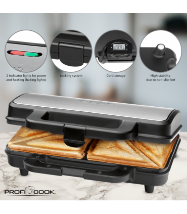 ProfiCook PCST1092 võileivagrill