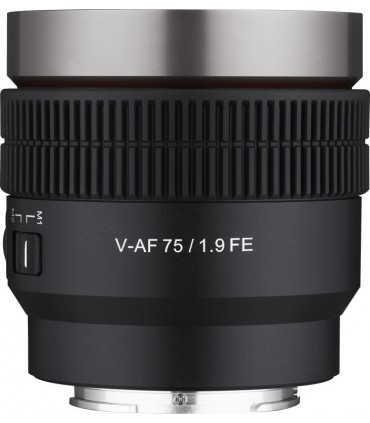 Samyang V-AF 75mm T1.9 objektiiv Sonyle