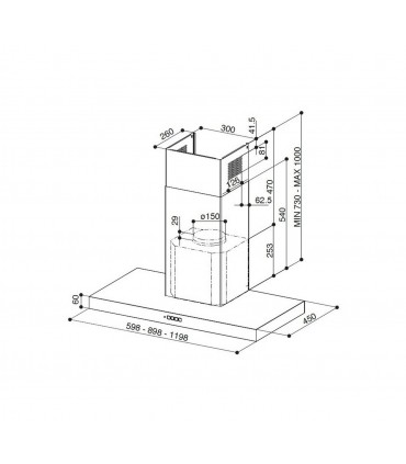 Faber Stilo Comfort BK Matt A60