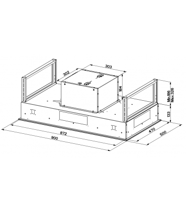 Faber Heaven Glass 2.0 WH A90