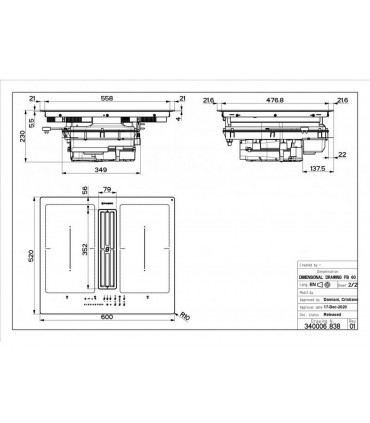 Faber Galileo Smart BK A600 pliidiplaadiga