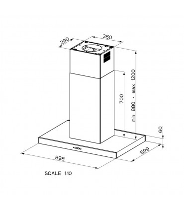 Faber STILO COMFORT ISOLA WH MATT A90