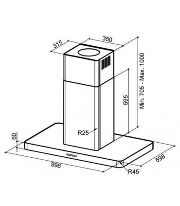 Faber T-Light IS.INOX A100 EV