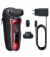 Braun 61-R1200s Series 6 AutoSense, punane