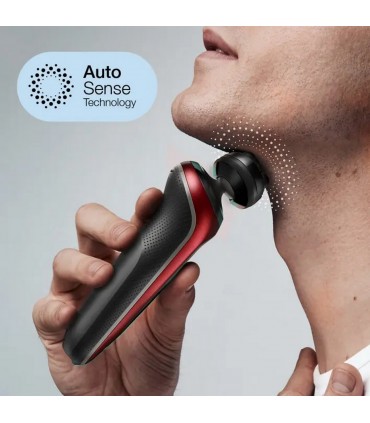 Braun 61-R1200s Series 6 AutoSense, punane