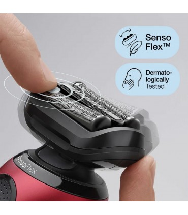 Braun 61-R1200s Series 6 AutoSense, punane